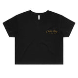 Caitlin Mary Co Women's Crop Tee